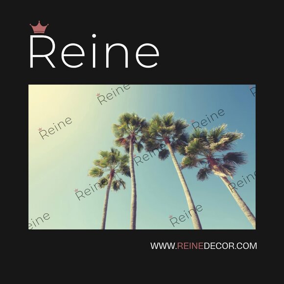 Four Tall Palm Trees Wallpaper - Picture 5 of 9